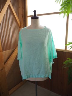 Honnete  OVERSIZED T SHIRTS [AQUA] 