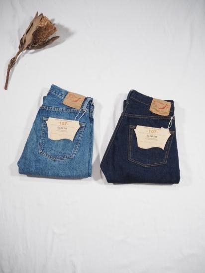 orSlow 107 IVY FIT SELVEDGE DENIM 2YEAR WASH orSlow 107 IVY FIT SELVEDGE DENIM 2YEAR WASH