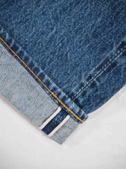 orSlow 107 IVY FIT SELVEDGE DENIM 2YEAR WASH 01-0107 3