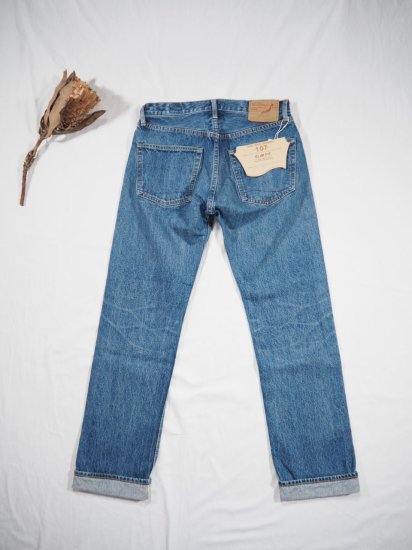 orSlow 107 IVY FIT SELVEDGE DENIM 2YEAR WASH 01-0107 5