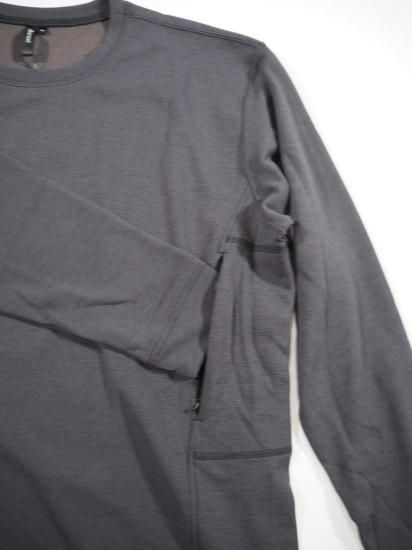 【定価16,500円】Tilak DEL-TEE L/S LIGHT GRAY tilak POUTNIK THE URBAN TRAVELER BY TILAK ポートニック ティ