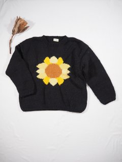 MacMahon Knitting Mills クルーネックニット[SUN FLOWER] 
