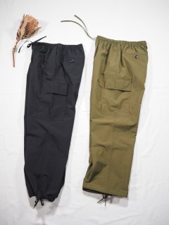 <img class='new_mark_img1' src='https://img.shop-pro.jp/img/new/icons14.gif' style='border:none;display:inline;margin:0px;padding:0px;width:auto;' />HTS NYLON/COTTON CARGO PANTS WITH DRAWCORD HEM 