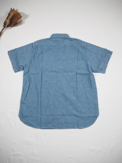  orSlow SHORT SLEEVE CHAMBRAY WORK SHIRT 01-V8170 5