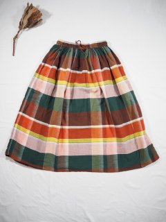 <img class='new_mark_img1' src='https://img.shop-pro.jp/img/new/icons14.gif' style='border:none;display:inline;margin:0px;padding:0px;width:auto;' />orSlow GATHERED SKIRT [CHECK] 