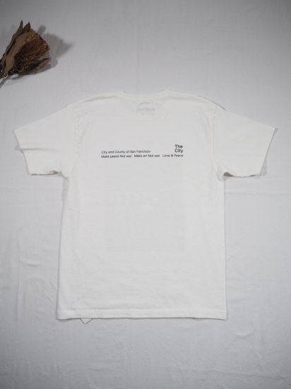  AND INK  S/S BASIC PHOTO TEE [PEACE] PEACE 1