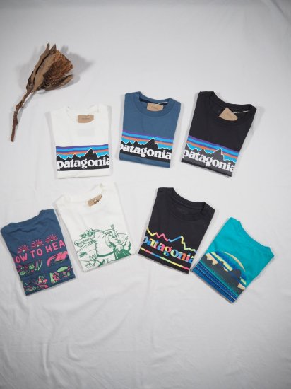 patagonia K'S P-6 LOGO T-SHIRT [BCW] 62148 1