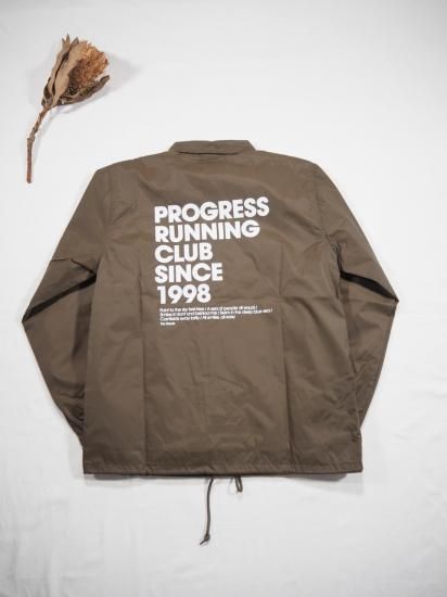 PROGRESS RUNNING CLUB LONDON 1998 NYLON COACH JK COACH JK 1