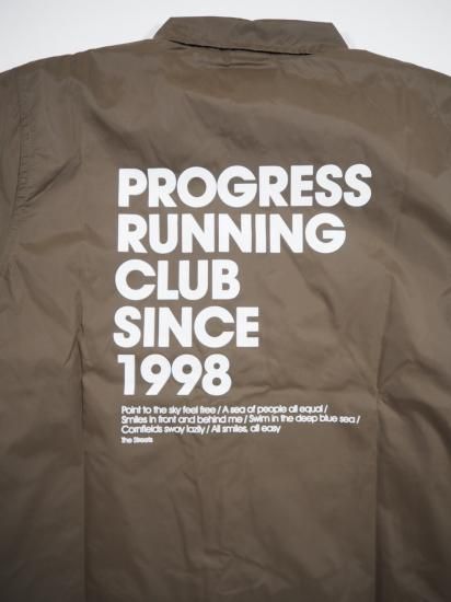 PROGRESS RUNNING CLUB LONDON 1998 NYLON COACH JK COACH JK 2