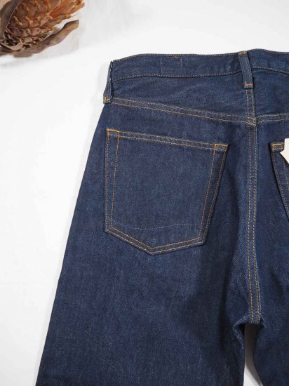  orSlow  SHORT LENGTH 105 90'S DENIM ONE WASH (ZIPPER FLY) 00-1050WZ-81 5