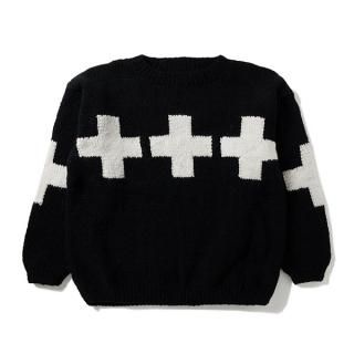 MacMahon Knitting Mills 롼ͥå˥å[CROSS-BLK] 