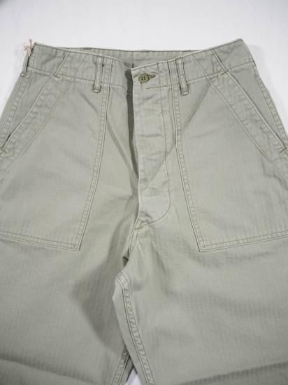 orSlow  HERRINGBONE TWILL SUMMER FATIGUE PANTS 01-5103 1