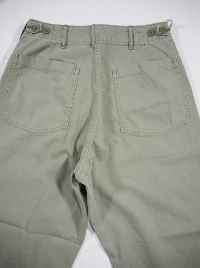 orSlow  HERRINGBONE TWILL SUMMER FATIGUE PANTS 01-5103 3