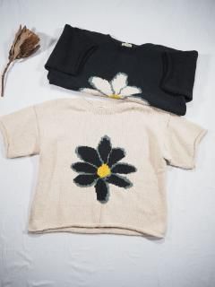 MacMahon Knitting Mills BIG S/S롼ͥå˥å[FLOWER] 