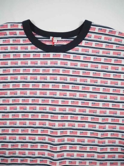LUV OUR DAYS US FLAG JQ UNISEX TEE LV-CT5106 0