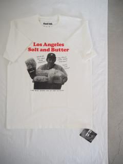 AND INK  S/S BASIC PHOTO TEE [POPCORN] 
