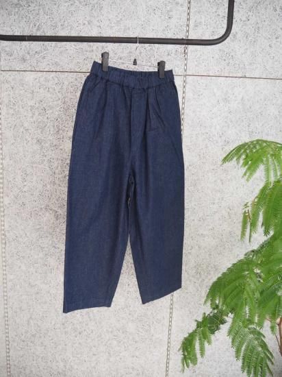 maison de soil  9.5oz ONE WASH DENIM 2TUCK TAPERED EASY PANTS GNMDS2501OWD 0