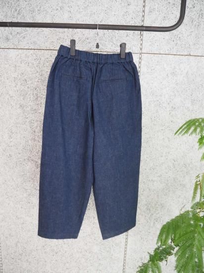 maison de soil  9.5oz ONE WASH DENIM 2TUCK TAPERED EASY PANTS GNMDS2501OWD 2