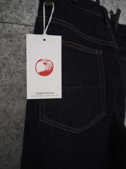 superNova. WIDE SELVEDGE JEANS - ONE WASH / INDIGO SNJ38IOW 4