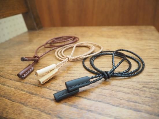 abokika BRAIDED LOOP TIE NECKLACE  3