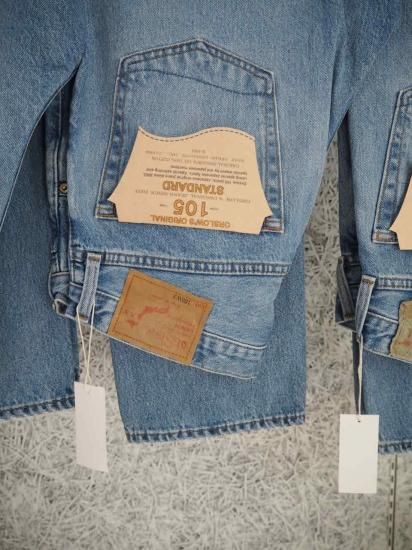 orSlow  SHORT LENGTH 105 90'S DENIM SKY BLUE(ZIPPER FLY) 00-1050WZ-99 1