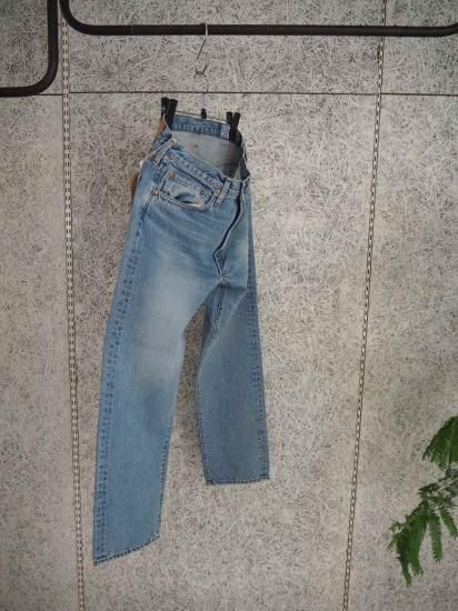 orSlow  SHORT LENGTH 105 90'S DENIM SKY BLUE(ZIPPER FLY) 00-1050WZ-99 3