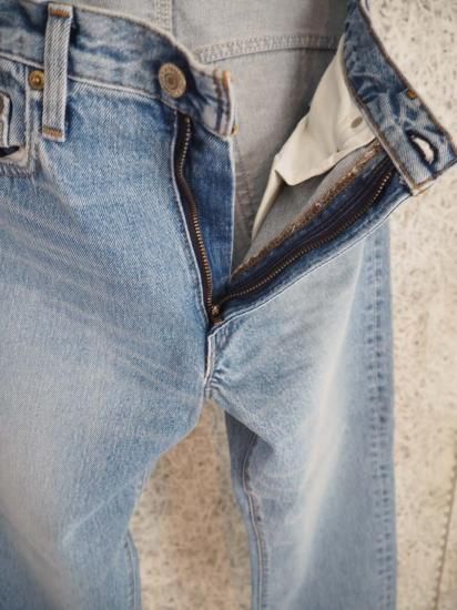 orSlow  SHORT LENGTH 105 90'S DENIM SKY BLUE(ZIPPER FLY) 00-1050WZ-99 5