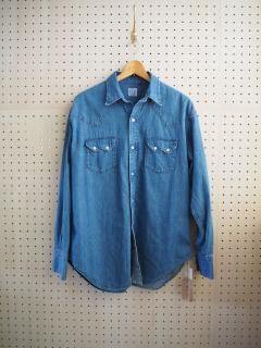 <img class='new_mark_img1' src='https://img.shop-pro.jp/img/new/icons12.gif' style='border:none;display:inline;margin:0px;padding:0px;width:auto;' />orSlow  DENIM WESTERN SHIRT USED WASH 