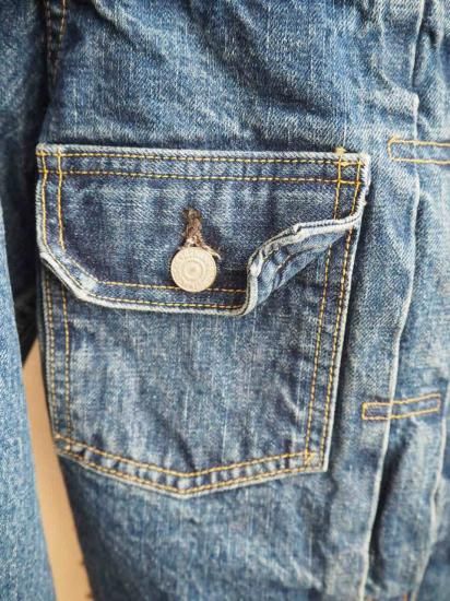  orSlow  TYPE2 1950'S DENIM JACKET USED WASH (UNISEX) 01-6002-84 2