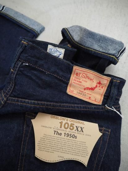  orSlow  105XX THE 1950S SELVEDGE DENIM 01-1050XX 1