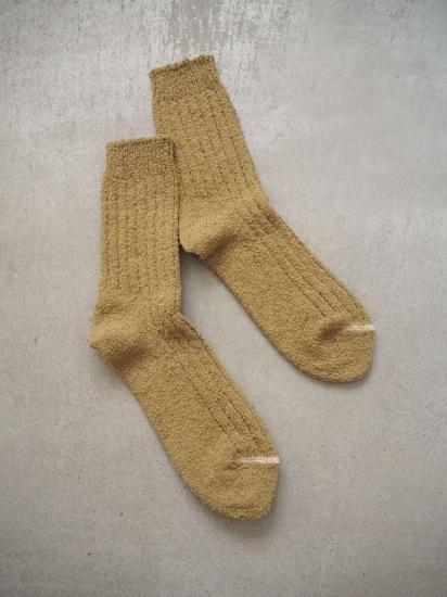  Rototo RECYCLED COTTON BOUCLE CREW SOCKS R1613 0
