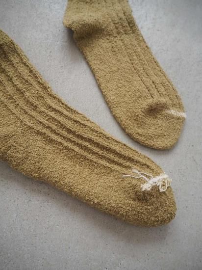  Rototo RECYCLED COTTON BOUCLE CREW SOCKS R1613 2