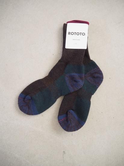  Rototo DOUBLE FACE MERINO PILE SOCKS R1632 0