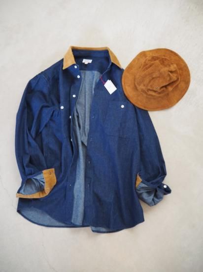  SERO DOUBLE POCKET SHIRT [DENIM&CORDUROY] DENIM&CORDUROY 0