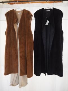 <img class='new_mark_img1' src='https://img.shop-pro.jp/img/new/icons12.gif' style='border:none;display:inline;margin:0px;padding:0px;width:auto;' />Honnete  BOA LONG VEST