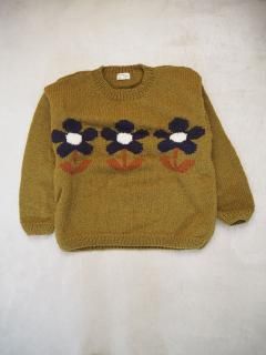 <img class='new_mark_img1' src='https://img.shop-pro.jp/img/new/icons12.gif' style='border:none;display:inline;margin:0px;padding:0px;width:auto;' />MacMahon Knitting Mills 롼ͥå˥å[3FLOWERS-OLV] 