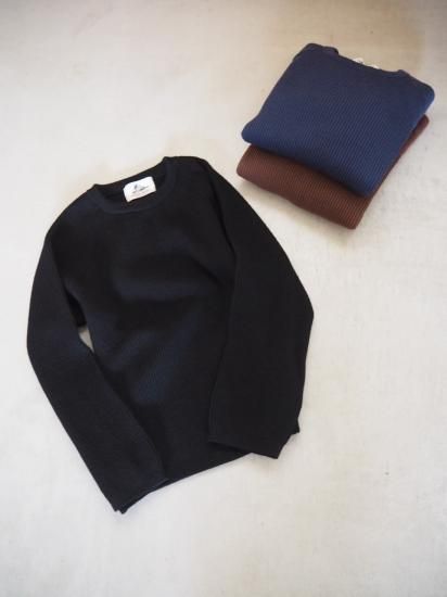  VINCENT ET MIREILLE   RIB CREW NECK SWEATER AZE 7