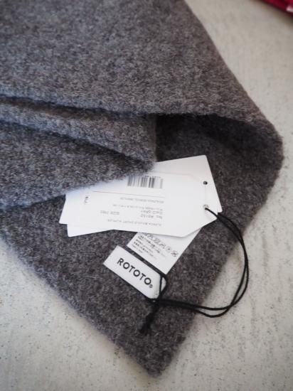  Rototo ALPACA BOUCLE SHORT MUFFLER R5152 0