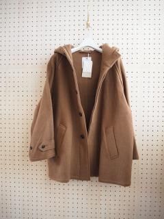 <img class='new_mark_img1' src='https://img.shop-pro.jp/img/new/icons12.gif' style='border:none;display:inline;margin:0px;padding:0px;width:auto;' />HTS HEAVY WEIGHT WOOL TWILL WOOL HOODED SHORT COAT 