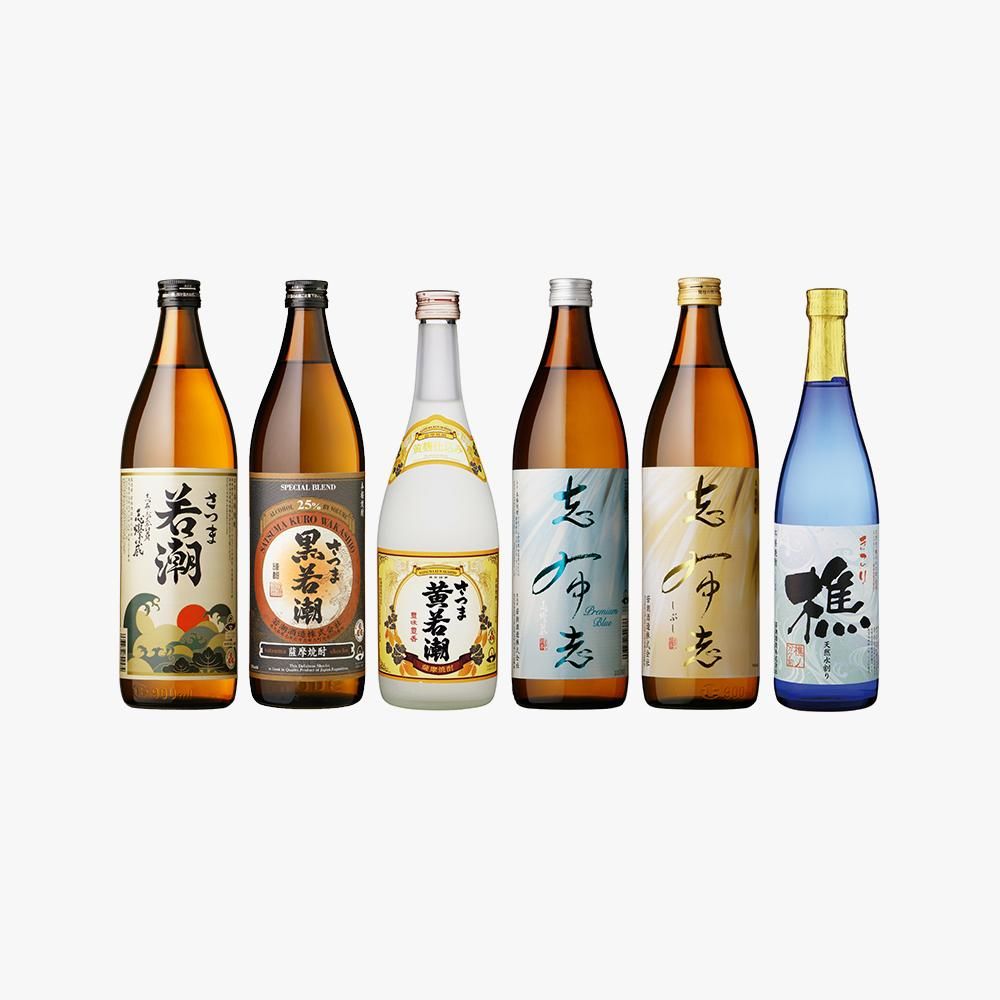 【爆買い！】 志燦蔵飲み比べ（6本セット） - 若潮酒造 ｜ オンラインショップ 焼酎
