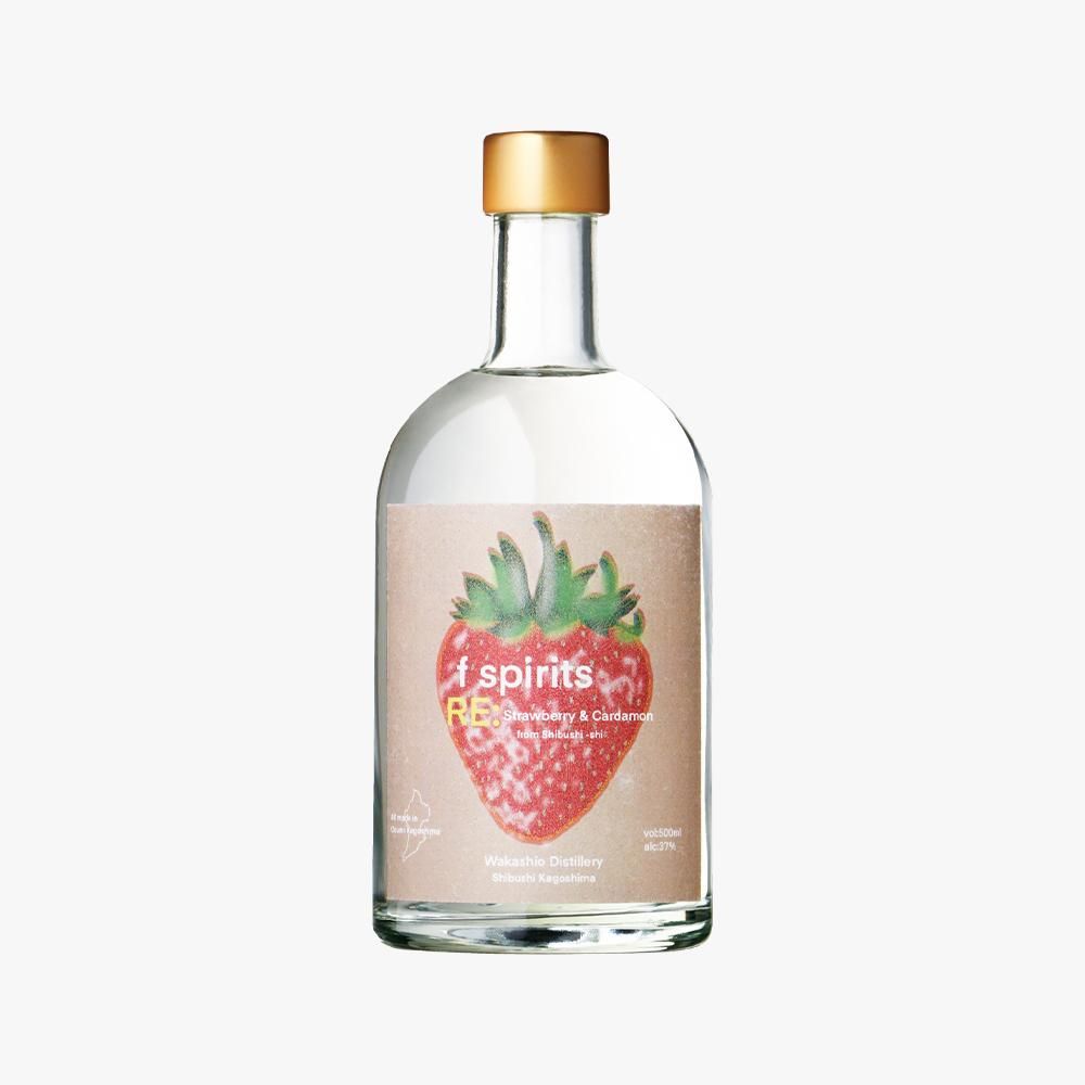f spirits キュウリ＆ラベンダー（37%・500ml） - 若潮酒造