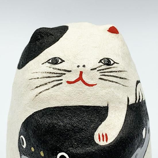 コシェル2 起き上がり小法師「福もち猫」 - galerie arbre コシェル2 起き上がり小法師「福もち猫」 - galerie arbre