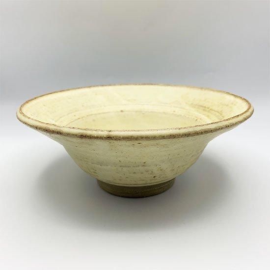 佐藤敬 黄粉引 7寸リム鉢 - galerie arbre Online Shop 佐藤敬 黄粉引 7寸リム鉢 - galerie arbre Online Shop