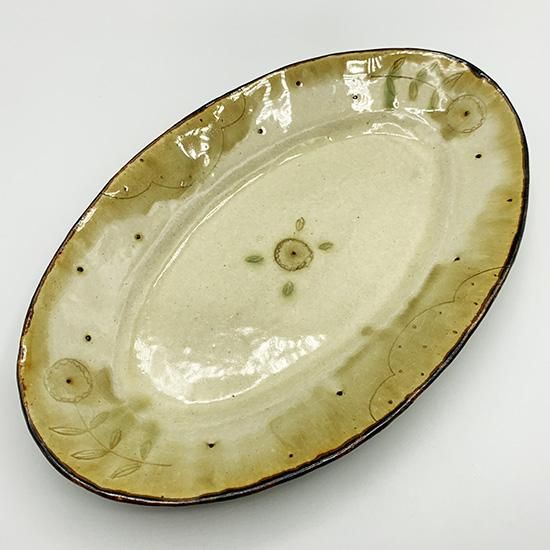 滝沢三奈子 楕円皿 大 - galerie arbre Online Shop