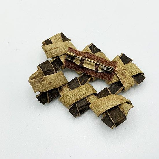 オズのかごバッグ さわ胡桃 ブローチ(オズ) 【公式通販】