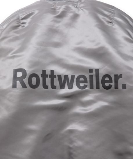 rottweiler MA-1 kj着用 ROTTWEILER 25AW-25秋冬 先行予約