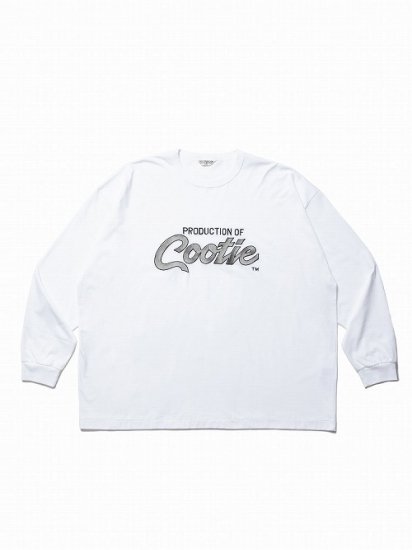COOTIE Embroidery Oversized L/S Tee (PRODUCTION OF COOTIE) / 大阪 
