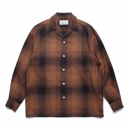 WACKO MARIA（ワコマリア）OMBRE CHECK OPEN COLLAR