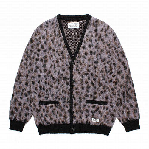 WACKO MARIA LEOPARD MOHAIR CARDIGAN ( TYPE-1 ) - tinyworld