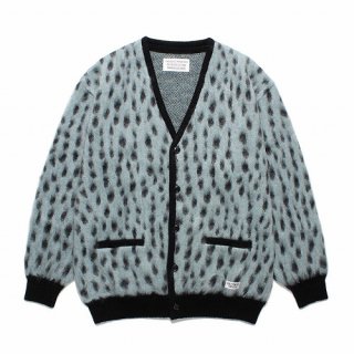 WACKO MARIALEOPARD MOHAIR CARDIGAN